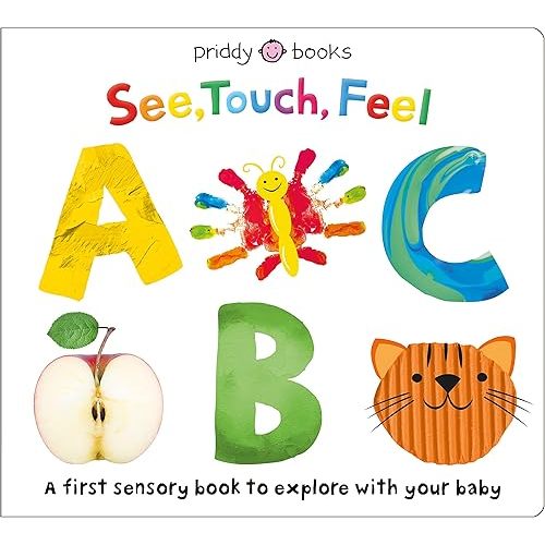 See, Touch, Feel: ABC Board book – Touch & Feel, January 14, 2020