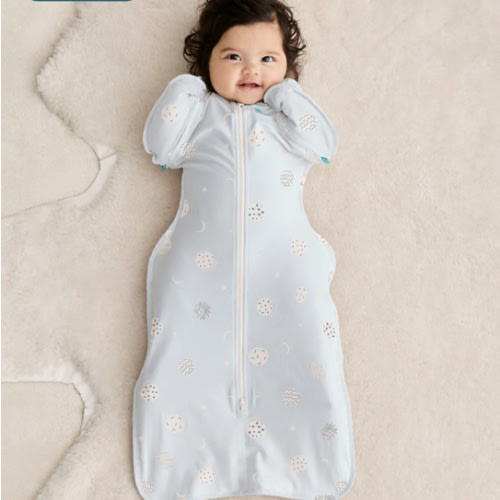 Swaddle Up™ Transition Bag 0.2 TOG Viscose from Bamboo Light Blue Little Dreamer