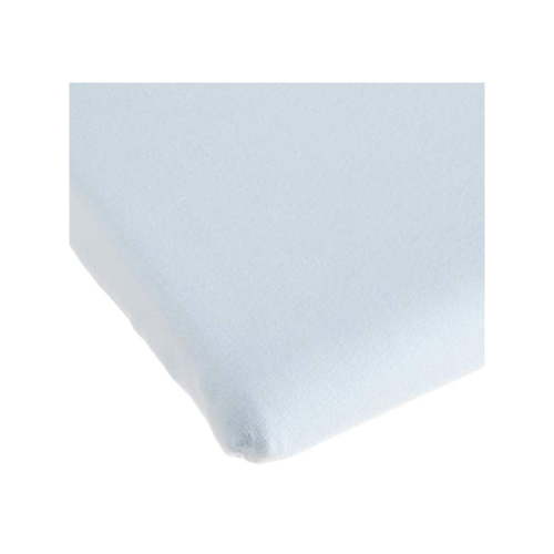 Carter's Easy Fit 100% Cotton Jersey Bed Sheet, Blue - Machine Washable, Tailored Fit