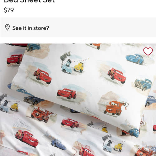 Disney•Pixar Cars Toddler Sheet Set | Pottery Barn Kids