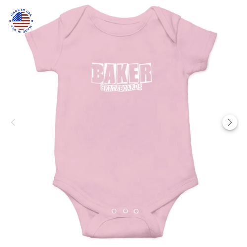 Baker Skateboards Onesies