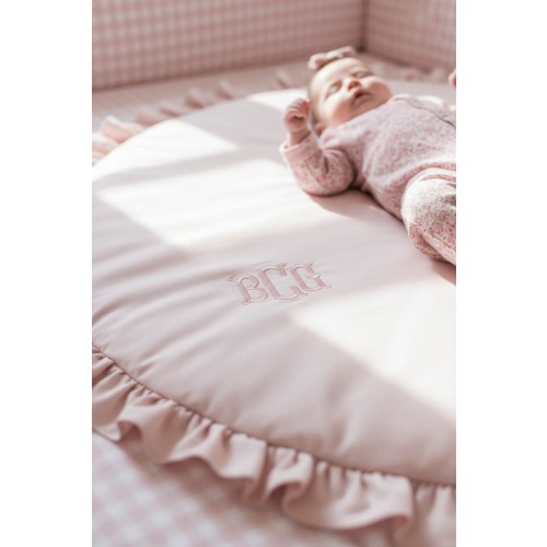Baby Girl  Playmat with Embroidery