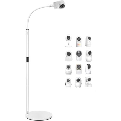 EYSAFT Baby Monitor Floor Stand Mount Compatible for Nanit Pro (with Flex Stand),Vtech HQ Max/VM901/VM924/VM919/RM7764,Momcozy,Babysense(MaxView),HelloBaby,Heavy-Duty Stand
