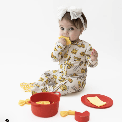 Pasta Footie Pajama