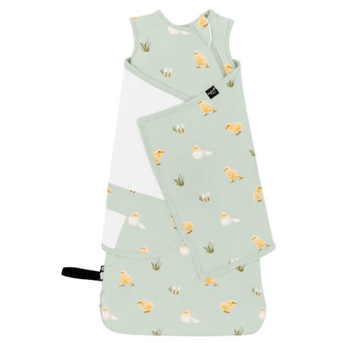 Sleep Bag Swaddler in Aloe Chick 1.0
