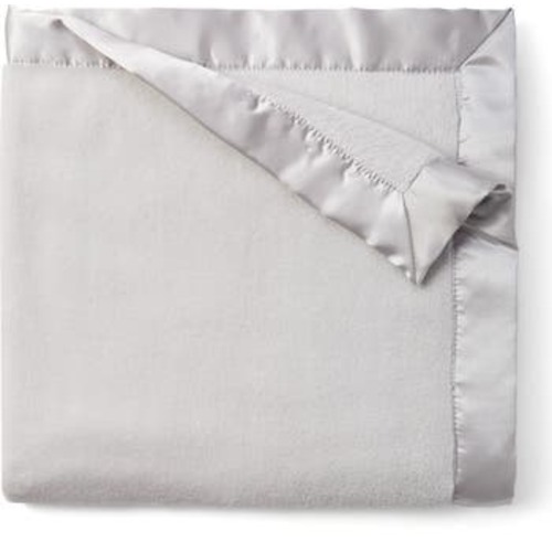 Satin Trim Fleece Blanket