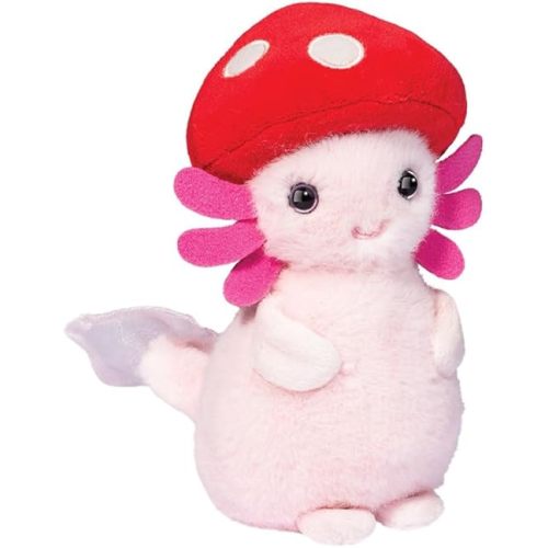 Douglas Funglotl Mushroom Axolotl Plush Stuffed Animal 6.5 Inch