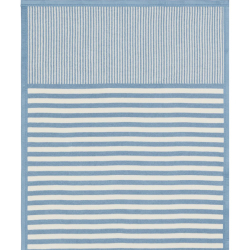 Sweet Pea Stripe Fog Mini Blanket