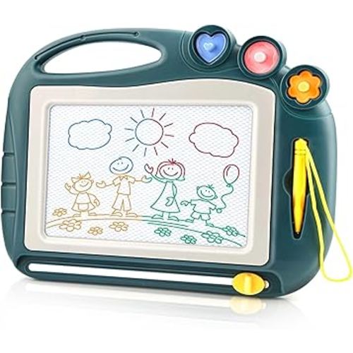 Magnetic Drawing Board, Toddler Toys for Age 1 2 3 Boys Girls, Sketch Pad, Birthday Easter Christmas Halloween Kids Toy Gifts for Boys and Girls