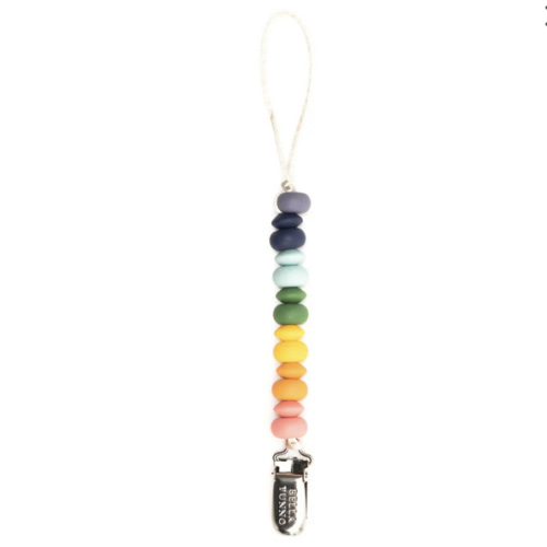 Rainbow Paci Clip - Bella Tunno