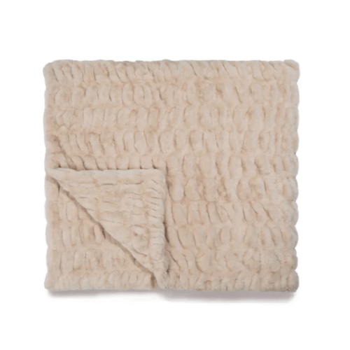 Bondi Beige Lola Baby Blanket