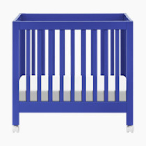 babyletto Origami Mini Crib - Cobalt