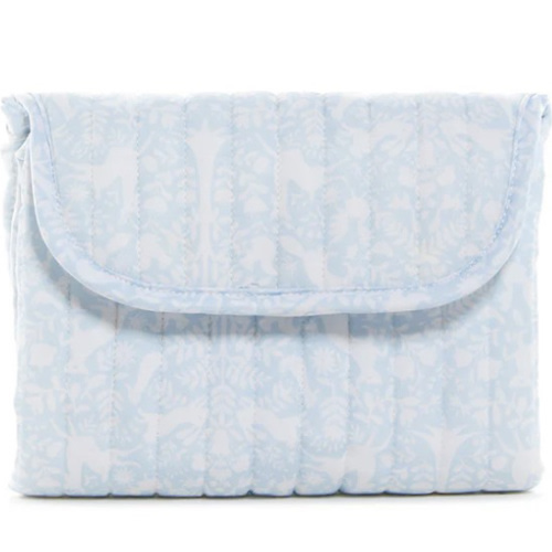Quilted Changing Mat - Woodland Blue