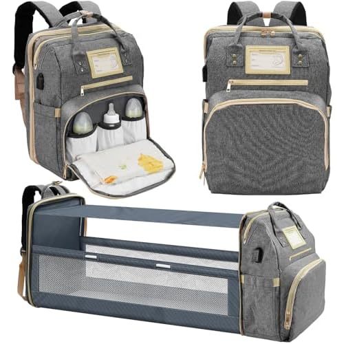 Lenski Diaper Bag Backpack, Baby Shower Gifts,Baby Registry Search Gifts, Baby Boy Gifts, New Mom Gifts, Baby Essentials