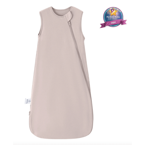 Sleeveless Sleep Sack 0.5 TOG - Organic Cotton - Dusty Pink
