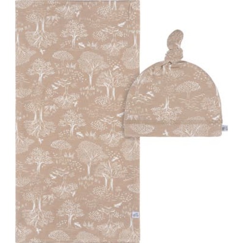 Swaddle Blanket & Hat Set, One Size