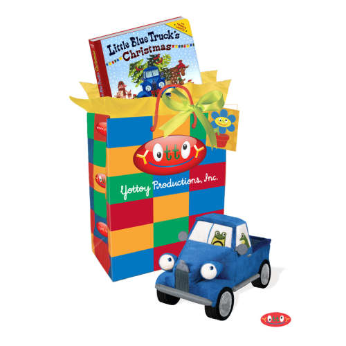 Little Blue Truck Christmas Gift Set - Plush & Board Book