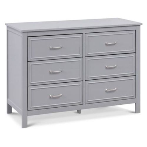 Davinci Charlie 6-drawer Double Dresser - White