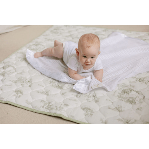 Safari Toile Quilted Playmat