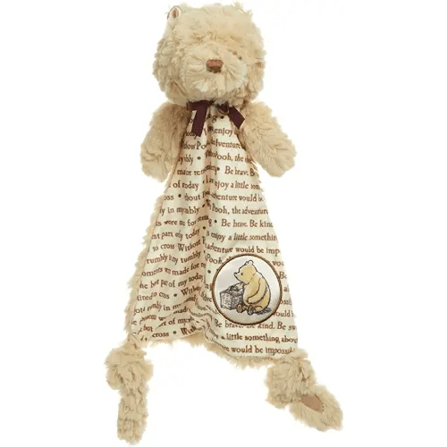 KIDS PREFERRED Disney Baby Classic Winnie The Pooh Lovey Security Blanket