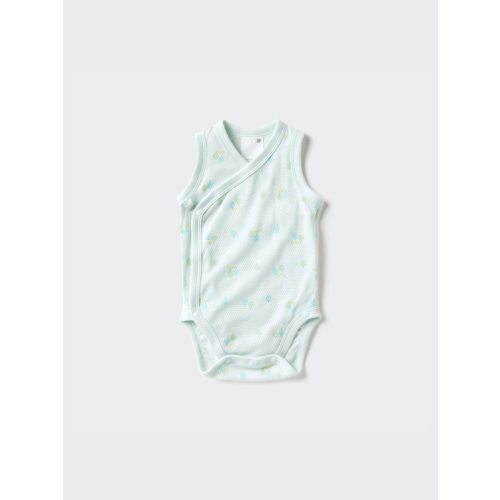 Baby Cotton Mesh Inner Bodysuit | Printed | Open Front | UNIQLO US