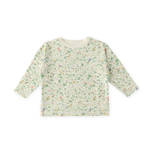 Dropped Shoulder Long Sleeve Top