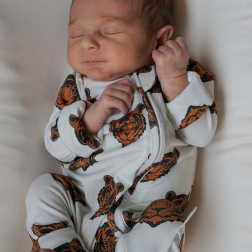 Bamboo Zip Pajamas | Tigers