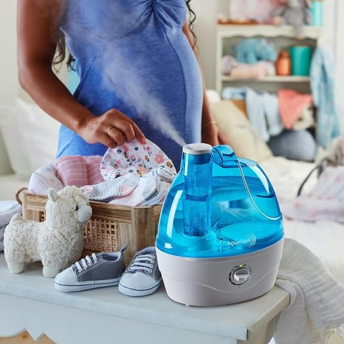 AquaOasis® Cool Mist Humidifier (2.2L Water Tank) Quiet Ultrasonic Humidifiers for Bedroom & Large room - Adjustable -360 Rotation Nozzle, Auto-Shut Off, Humidifiers for Babies Nursery & Whole House - Humidifier (Large)