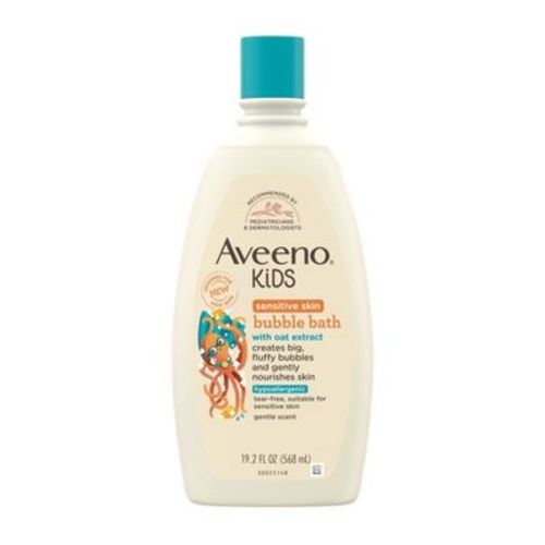 Aveeno Baby Bubble Bath Wash With Oat Extract For Sensitive Skin - 19.2 Fl Oz