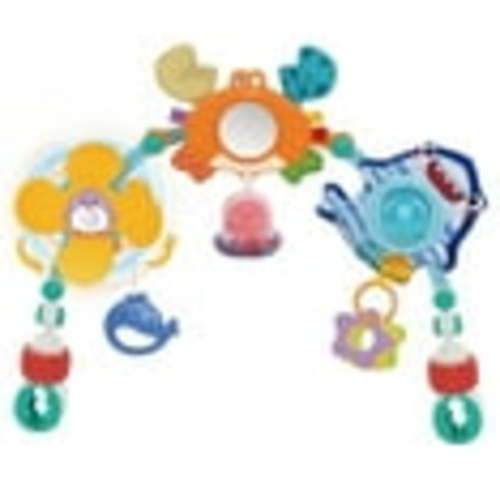 HANMUN Baby Stroller Arch Toy,Infant Car Seat Toys Mobile for Baby Crib Bouncer Bassinet Toys,Newborns Sensory Activity Bjorn Bouncer Toy Bar,Suitable for 0 1 2 3 Years Old Infant & Toddlers(Ocean)