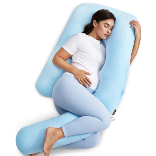Momcozy Pregnancy Pillow for Sleeping | Full Body Support
