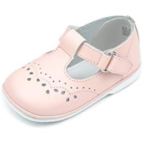 Birdie Leather T-Strap Stitched Mary Jane | Baby Shoes