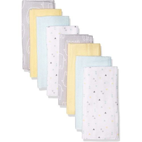 Gerber 8-Pack Cotton Flannel Burp Cloths