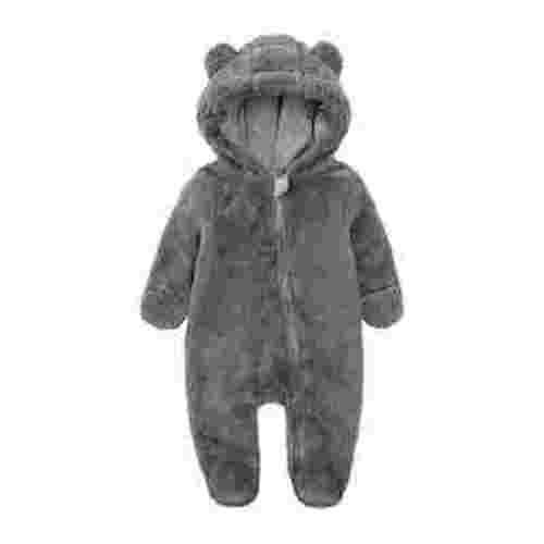 Boys 12 Month Summer Boy Clothes Girls Snowsuit Winter Coat Romper Solid Bear Warm Fleece Toddler Boy Jumpsuit Hooded Footed Romper Jumpsuit Outfits
