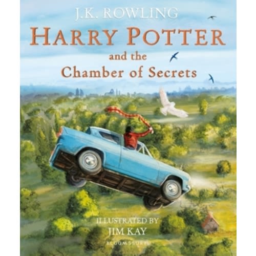 Harry Potter and the Chamber of Secrets book by J.K. Rowling, illustrated edition by Jim Kay
