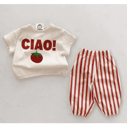 CIAO！Baby 2 Piece Tomato Sets