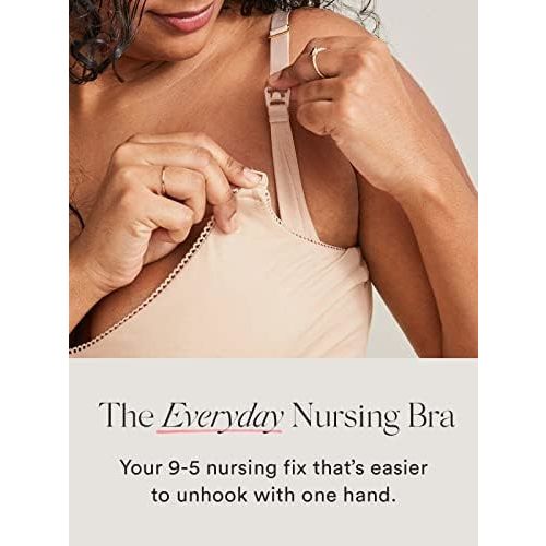 HATCH Skin to Skin Bra, Everyday Nursing Bra, Premium Hands-Free Pumping & Nursing Bra