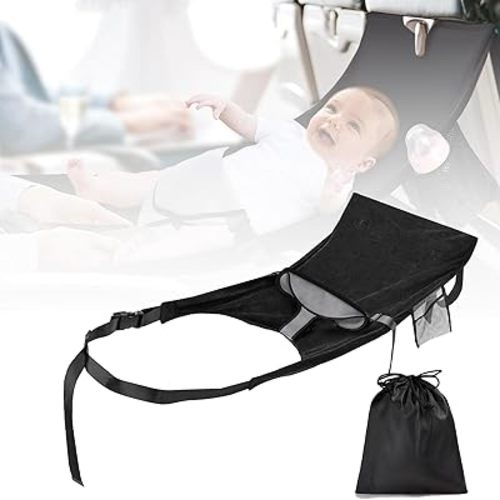 Toddler Travel Bed 2024 New, Portable Baby Travel Essentials for Flying, Airplane Travel Essentials Kids Reduce Mother's Fatigue, Toddler Airplane Bed,
