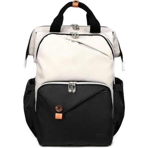 Hap Tim Baby Diaper Bag for Boys Girls, Large Backpack Diaper Bags with Double Compartments, Baby Registry Search Shower Gifts Stuff Newborn Must Haves(7340-BH)