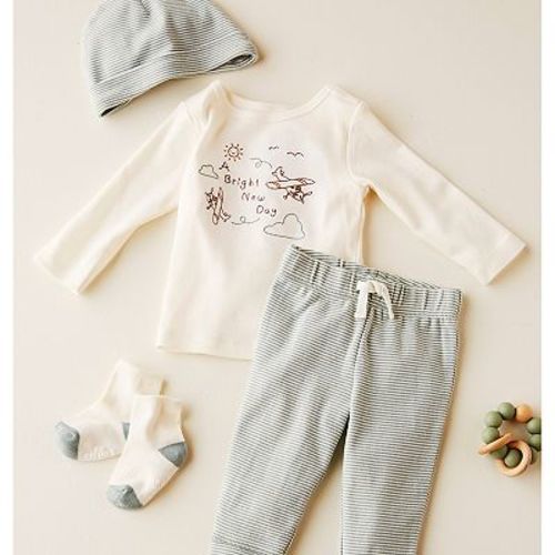 Baby Carter's 4-Piece Airplane Outfit Set