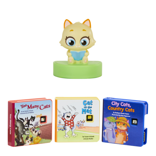 Little Tikes Story Dream Machine Colorful Cats Story Collection, Storytime, Books, Random House, Audio Play Character, Toy Gift for Toddlers, Kids Girls Boys Ages 3+