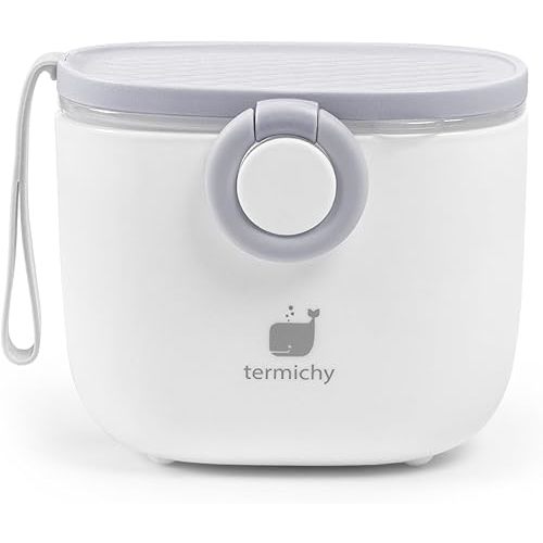 Termichy Baby Formula Dispenser, Portable Formula Dispenser Container with Scoop and Carry Handle for Travel Outdoor Activities for Baby Infant, 500ml