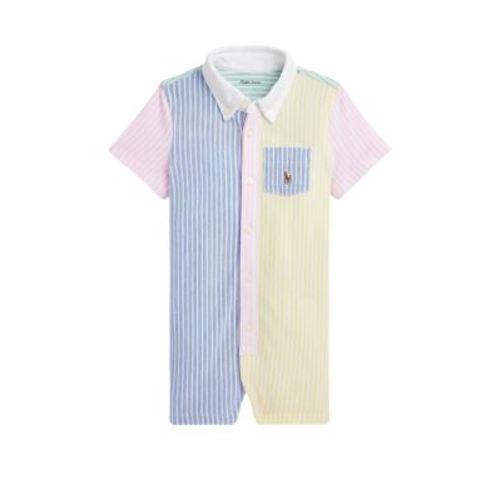 Baby Boys   Knit Oxford Fun Shortall
