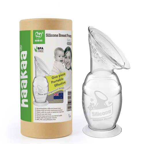 Haakaa Silicone Breast Pump with Base 100ml BESTSELLER