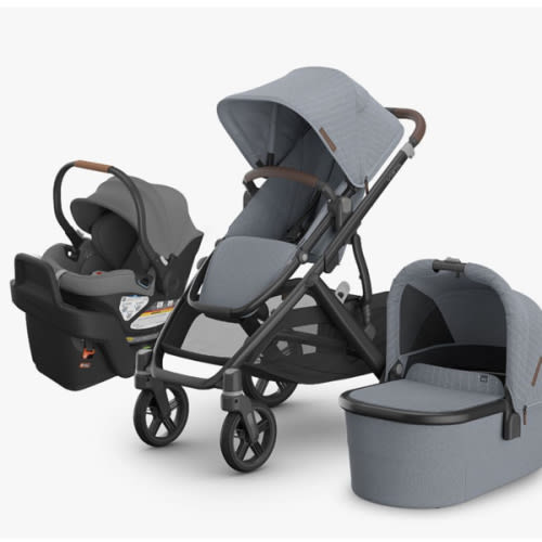 UPPAbaby® Vista® V3, Bassinet V3 + Aria™ Infant Travel System | Pottery Barn Kids