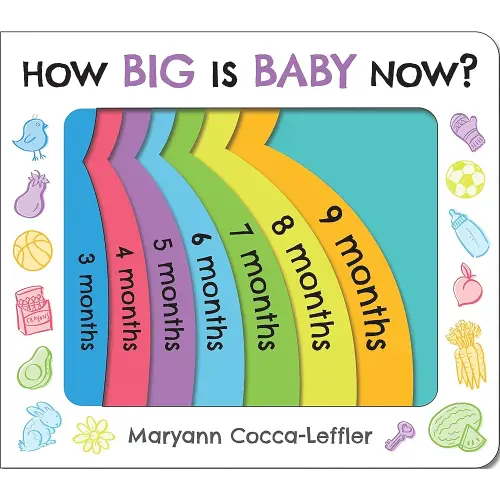 How Big Is Baby Now?: A New Baby Gift Book for Big Brothers and Big Sisters (Baby Shower Gift)