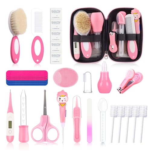 Baby Healthcare and Grooming Kit for Newborn Kids, 36PCS Upgraded Safety Baby Care Kit, Newborn Nursery Health Care Set, Baby Care Products