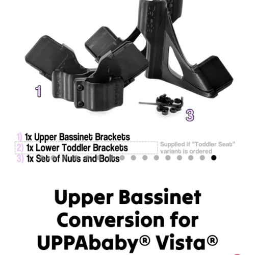 Upper Bassinet Kit for UPPAbaby Vista V2/V3 – Daloda