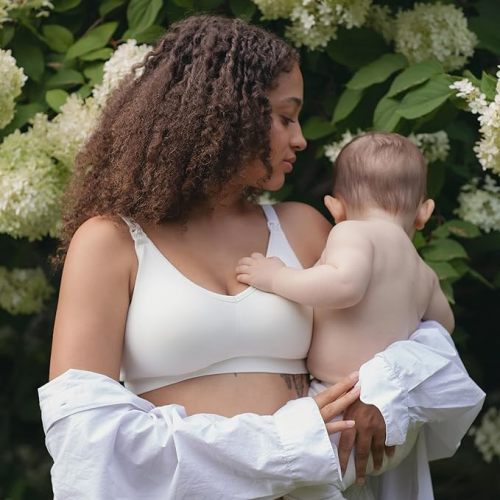 Bravado Designs Maternity & Nursing Bra Wireless Comfort Body Silk Seamless Pregnancy & Breastfeeding Bra
