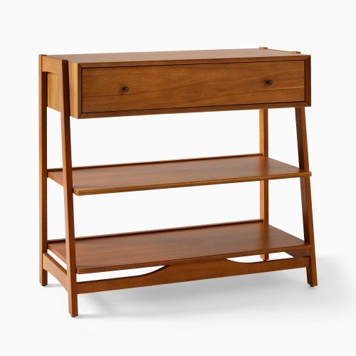 Mid-Century Open Changing Table (38")